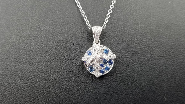GOLD JEWELRY - PENDANTS - COLOR STONE