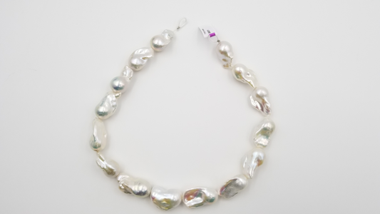 FRESHWATER BAROQUE PEARLS AA+ 16 " STARND