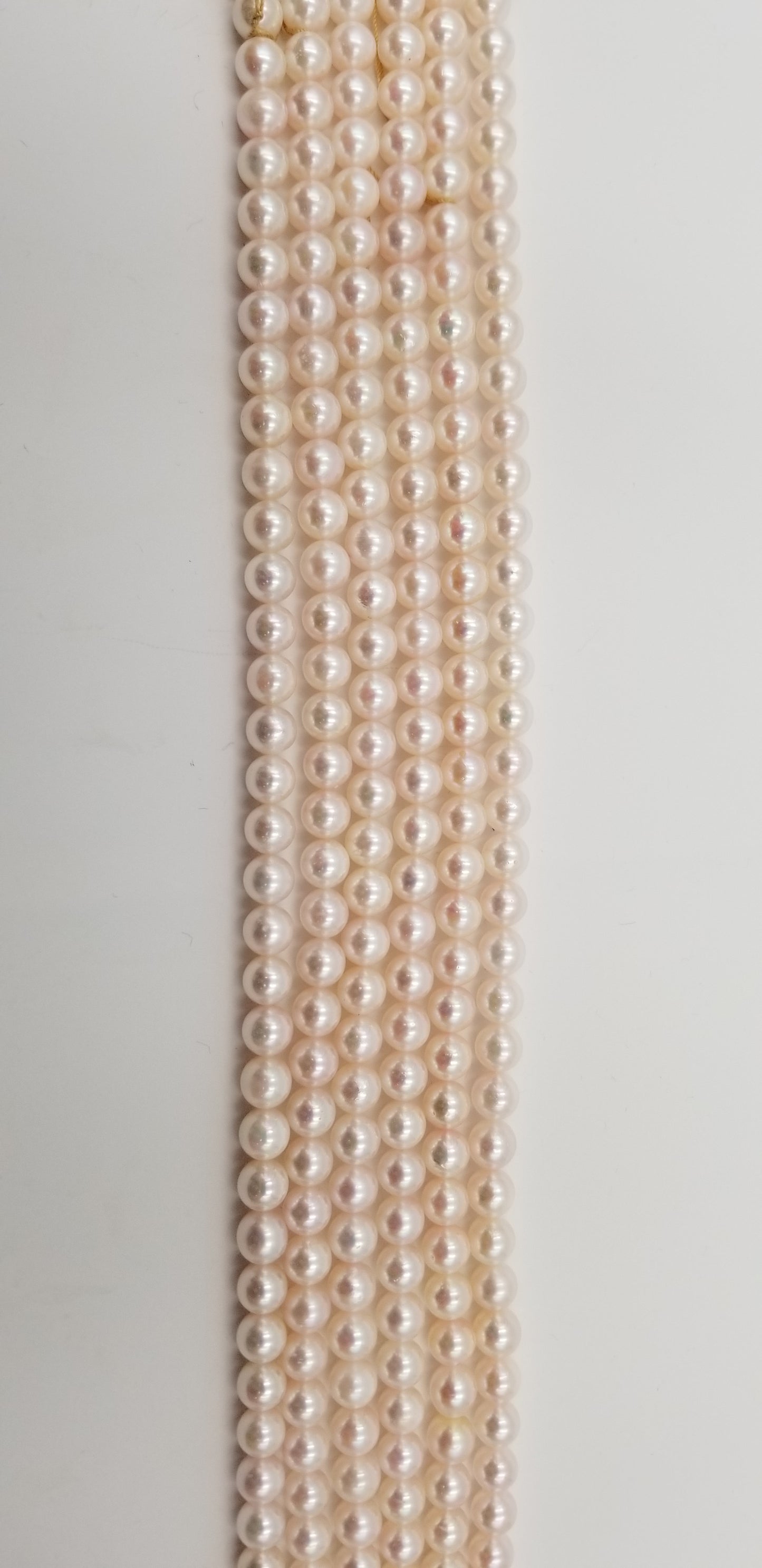 AKOYA CULTURED PEARLS 7.5-8 MM STRANDS 16"
