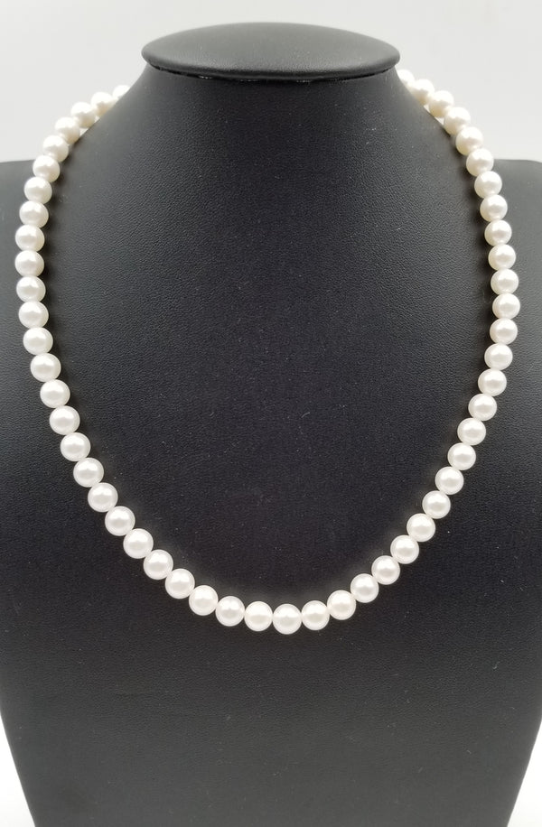6.5-7MM AKOYA CULTURED PEARLS STRANDS NECKLACES