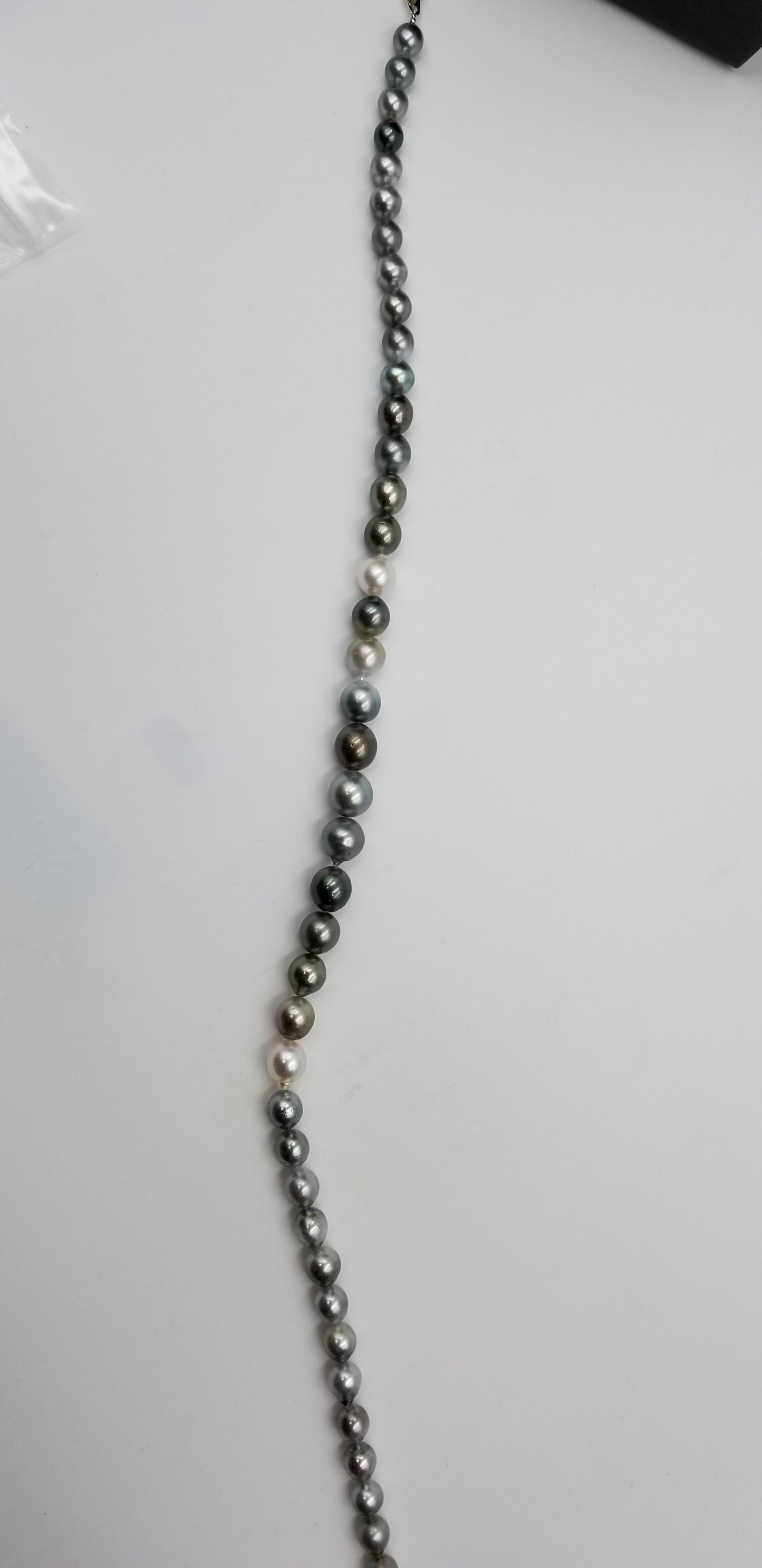 8-12 MM MULTI COLOR BAROQUE TAHITIAN SOUTHSEA PEARL STRAND 16"