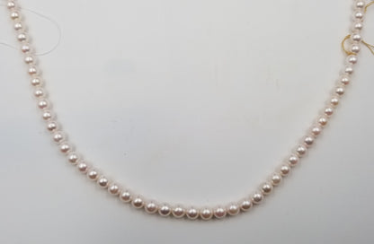 AKOYA CULTURED PEARLS 7.5-8 MM STRANDS 16"