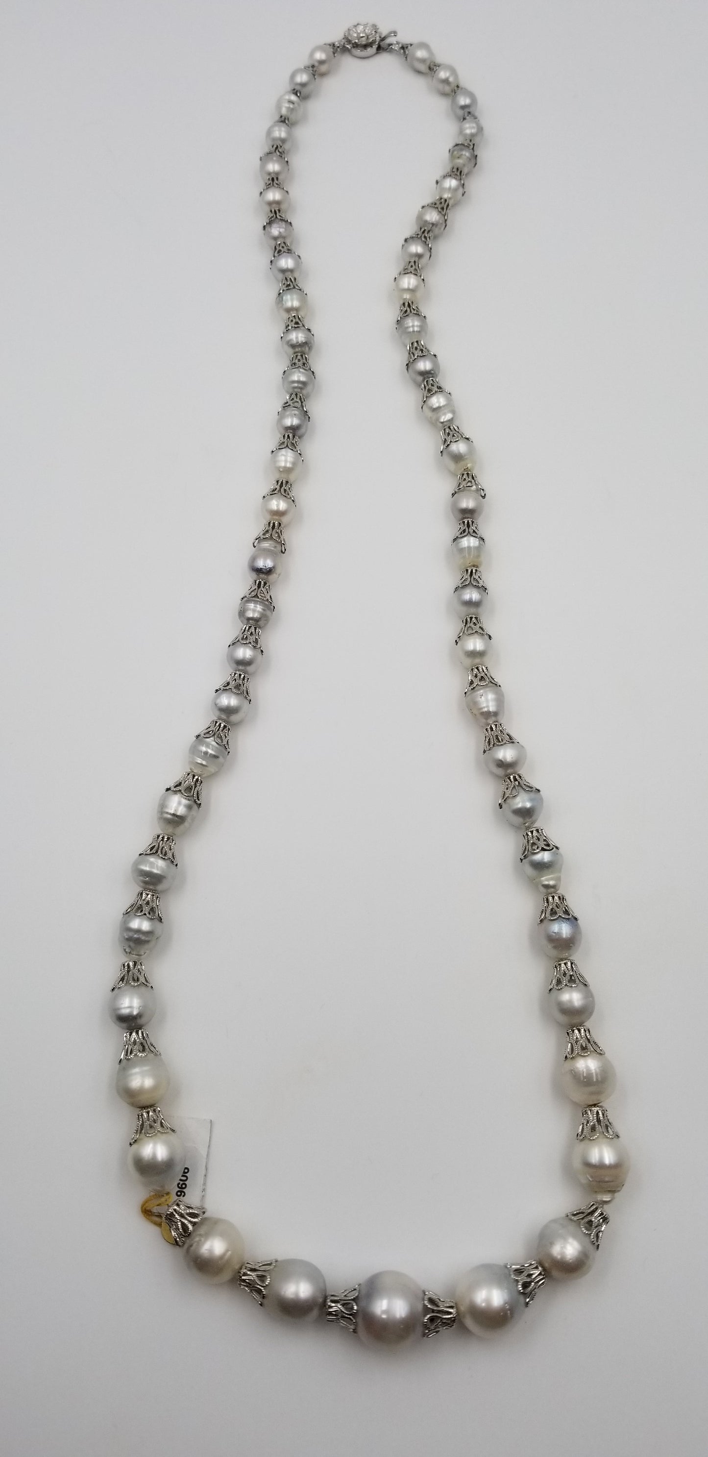 9-14 MM NATURAL COLOR BAROQUE SOUTHSEA PEARLS 36 " SPECIAL DESIGNS NECKLACE