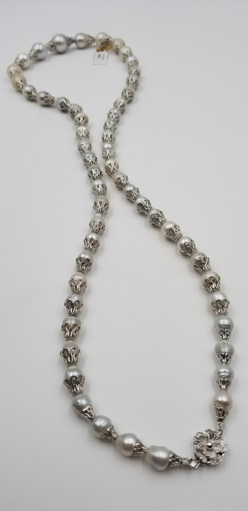 9-14 MM NATURAL COLOR BAROQUE SOUTHSEA PEARLS 36 " SPECIAL DESIGNS NECKLACE