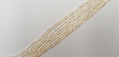 SMALL SIZE 2.5-3 MM FRESHWATER CULTURE PEARLS STRANDS