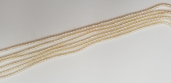 4-4.5 MM FRESHWATER CULTURE PEARLS STRANDS