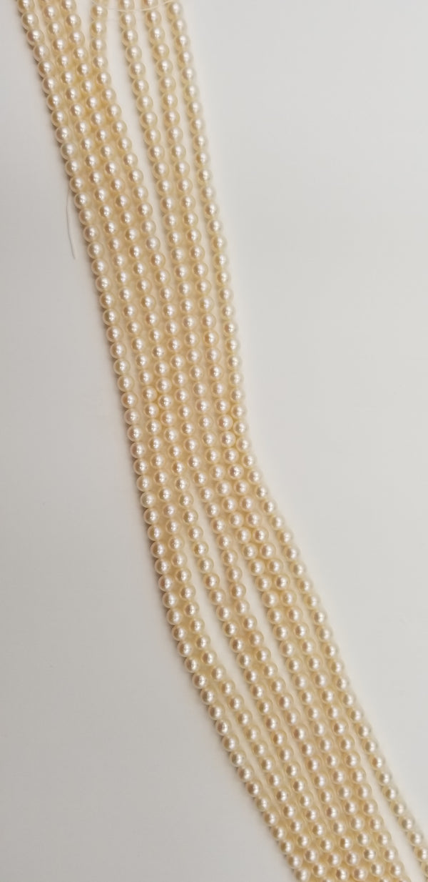 5.5-6 MM FRESHWATER CULTURE PEARLS STRANDS