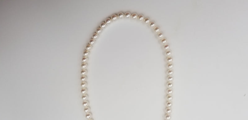 GOOD QUALITY 8-8.5 MM FRESHWATER CULTURE PEARLS STRANDS