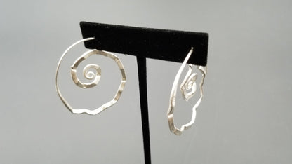 STERLING SILVER WIRE DESIGNS EARRINGS