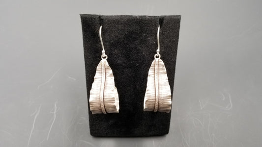 STERLING SILVER WIRE DANGLE DESIGNS EARRINGS