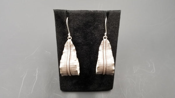 STERLING SILVER WIRE DANGLE DESIGNS EARRINGS