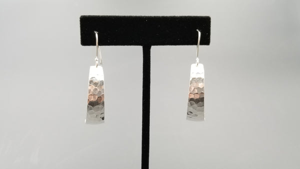 STERLING SILVER WIRE DANGLE DESIGNS EARRINGS