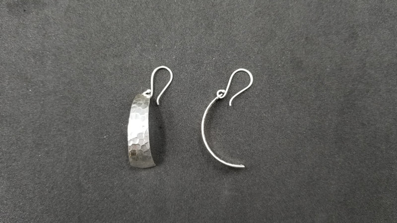 STERLING SILVER WIRE DANGLE DESIGNS EARRINGS