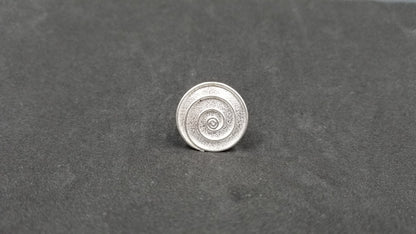 STERLING SILVER FANCY RING ( SIZE ADJUSTABLE )