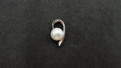 FRESHWATER CULTURE PEARLS STERLING SILVER SLIDE PENDANT