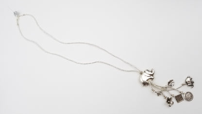 STERLING SILVER SPECIAL DESIGNS CHARMS NECKLACE