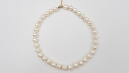 FRESHWATER CULTURE PEARLS 11-12 MM 18 " SEMI FINISH NECKLACE