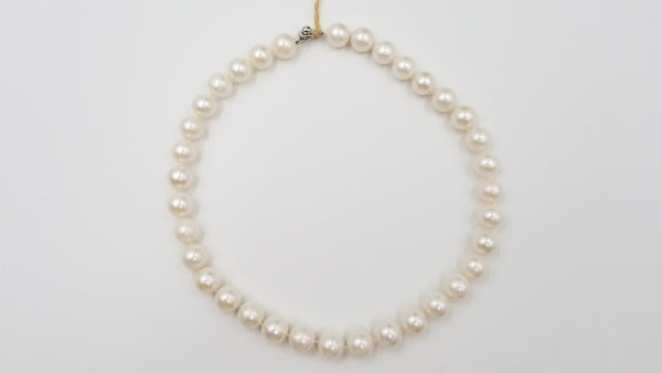 FRESHWATER CULTURE PEARLS 11-12 MM 18 " SEMI FINISH NECKLACE