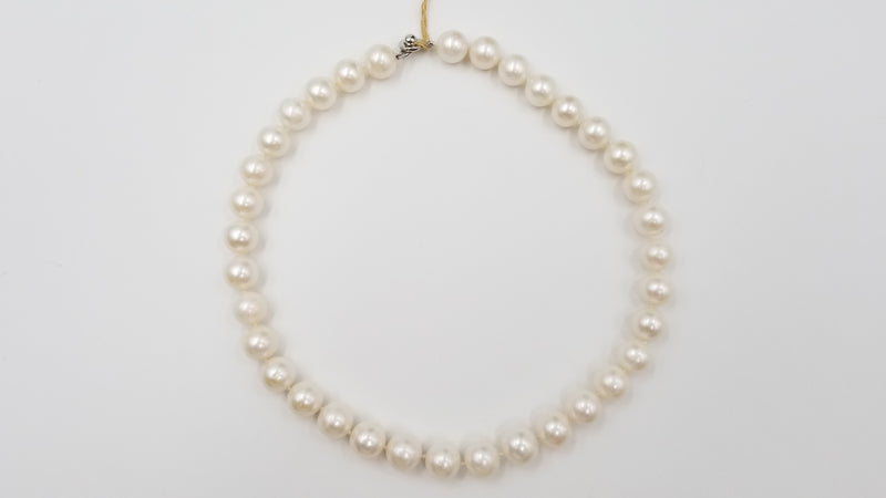 FRESHWATER CULTURE PEARLS 11-12 MM 18 " SEMI FINISH NECKLACE