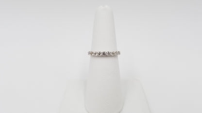 DIAMONDS 0.50 CT 18 KT WHITE GOLD BAND