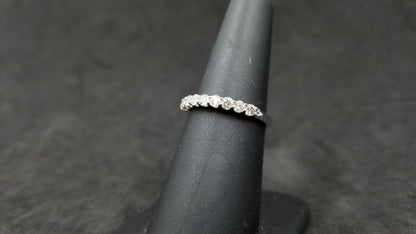 DIAMONDS 0.50 CT 18 KT WHITE GOLD BAND