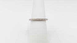 DIAMONDS 0.97 CT 14 KT WHITE GOLD PAVE SET ETERNITY BAND