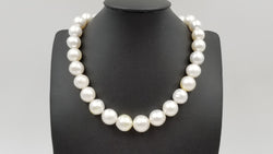 SOUTHSEA BAROQUE SHAPE PEARL 12-14 MM 16 " STRAND